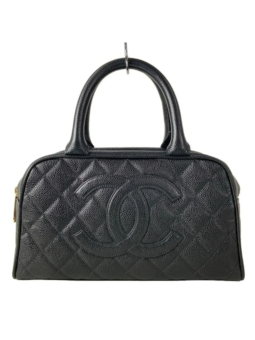 Chanel Handbag Quilted Black Mini